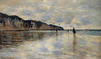 尅勞德 莫奈 Low Tide at Pourville